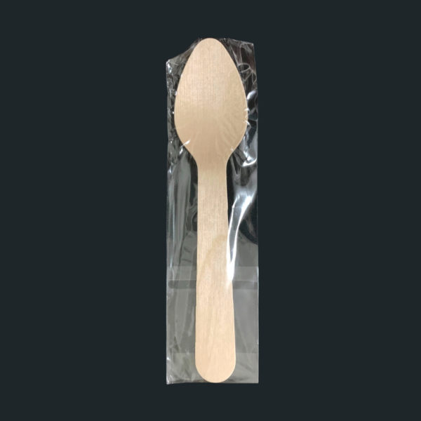 Disposable Honey spoon with wrapping