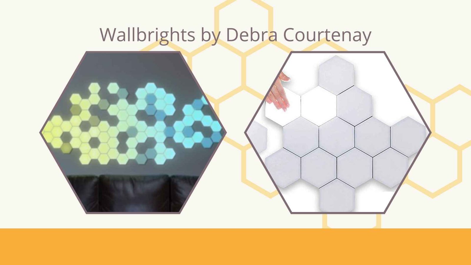 wall light honeycomb