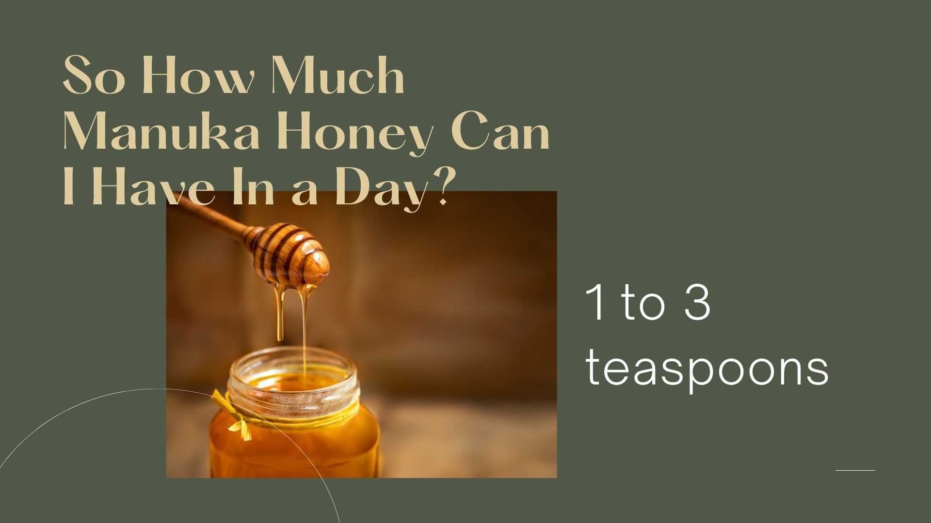 manuka honey in a day