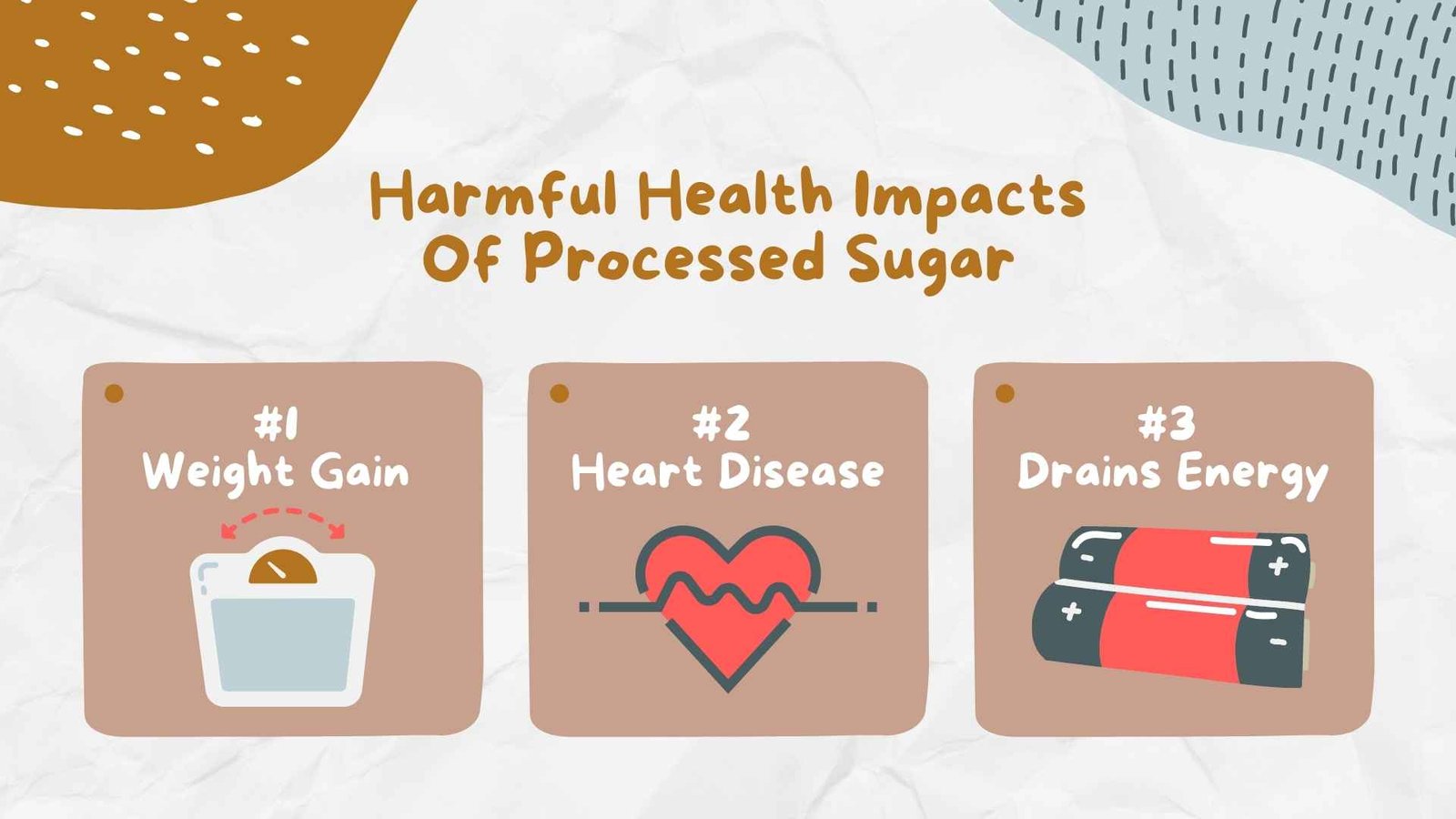 harm negative health processed sugar