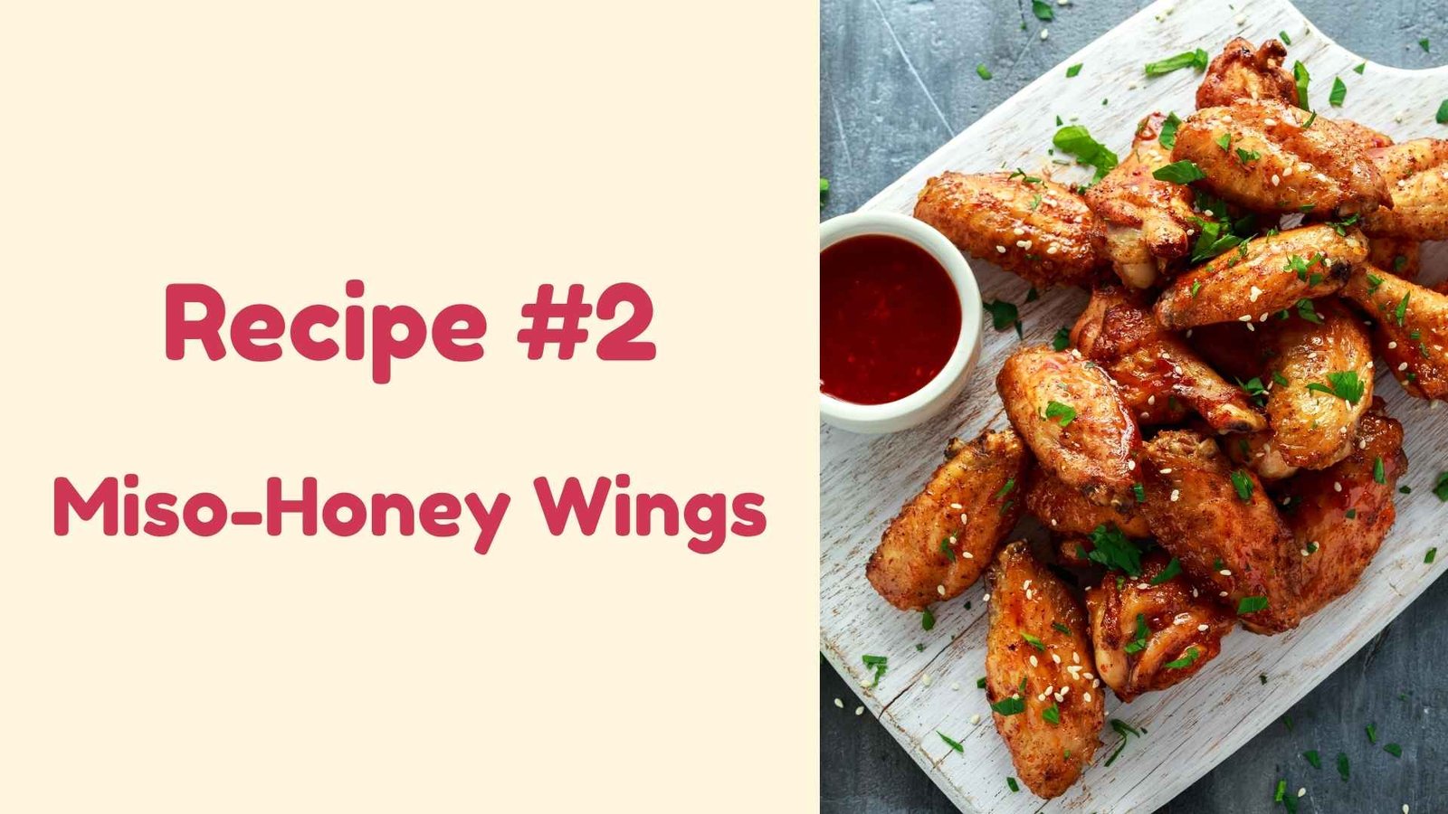 miso honey wings